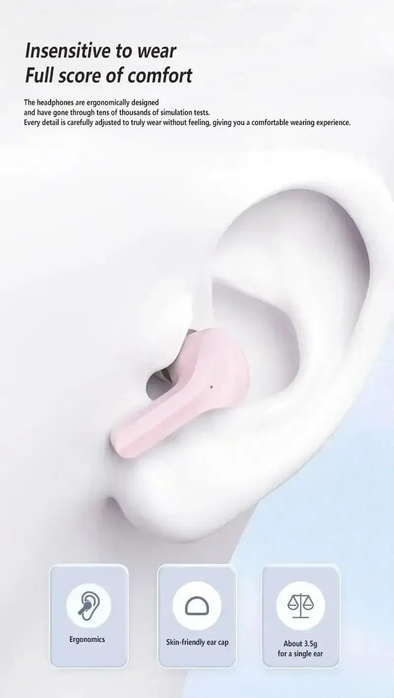 AIR31 TWS Headphones 5.3 Wireless Earphones Bluetooth Headset Noise Cancelling HD HiFi Stereo Earbuds For Huawei Xiaomi iPhone