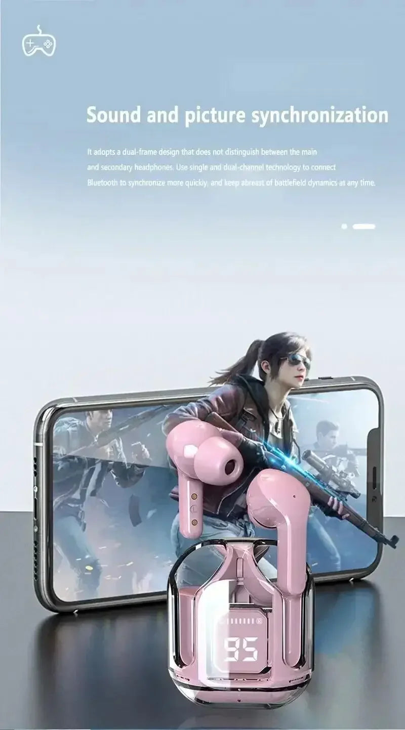 AIR31 TWS Headphones 5.3 Wireless Earphones Bluetooth Headset Noise Cancelling HD HiFi Stereo Earbuds For Huawei Xiaomi iPhone